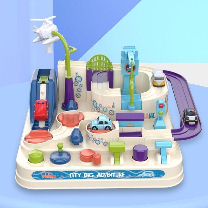 BowLift | City Adventure – Interactive city playset with cars & crane for curious explorers