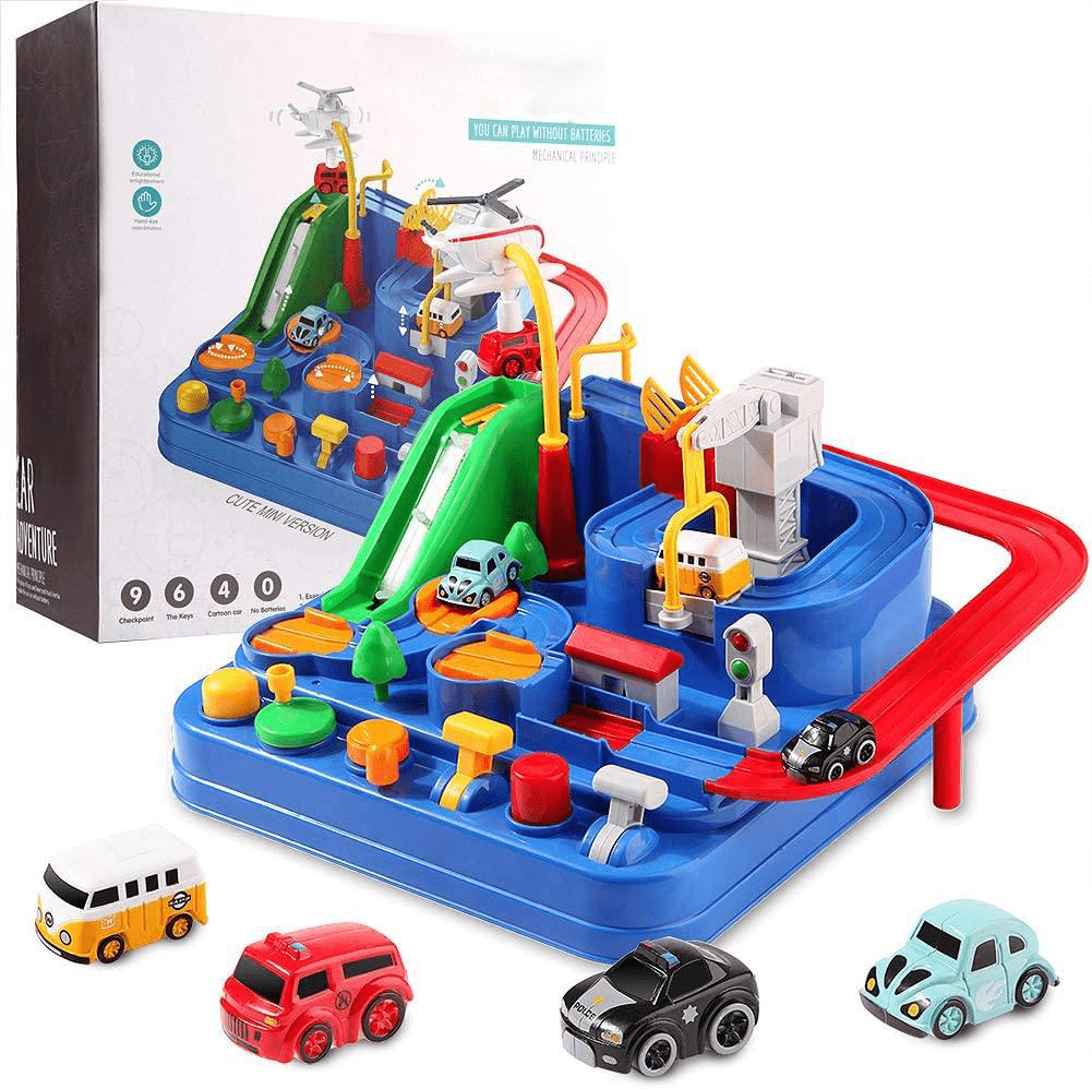 BowLift | City Adventure – Interactive city playset with cars & crane for curious explorers