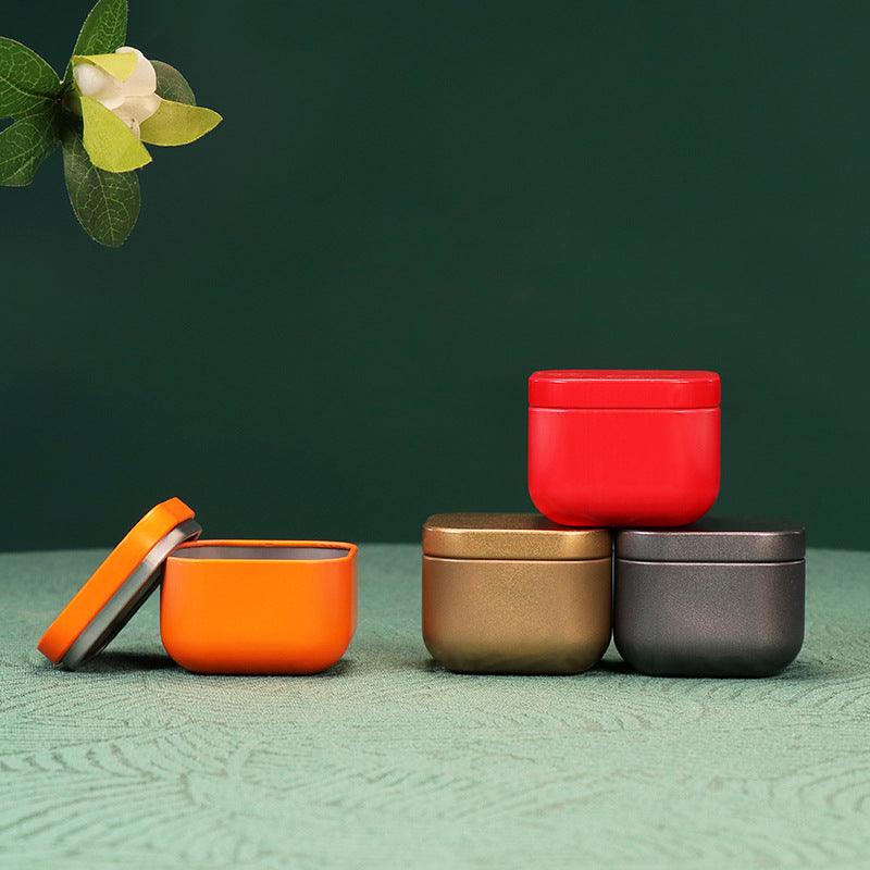 BowLift | Colorful storage box | Small metal tea, candy, pill container