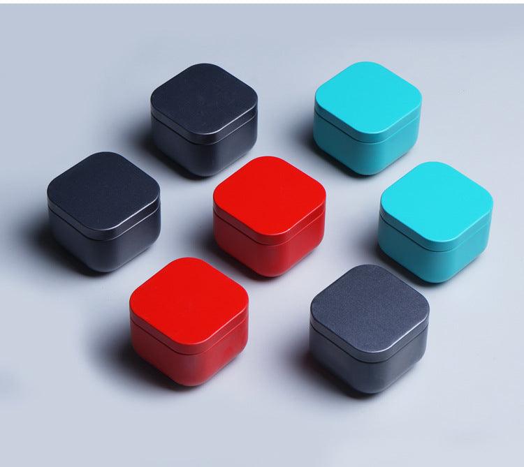 BowLift | Colorful storage box | Small metal tea, candy, pill container