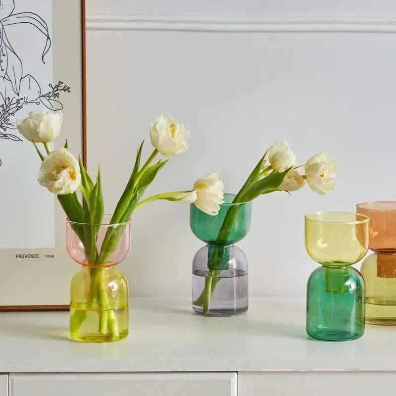 BowLift | Glass Bodletop Two-Piece Vase