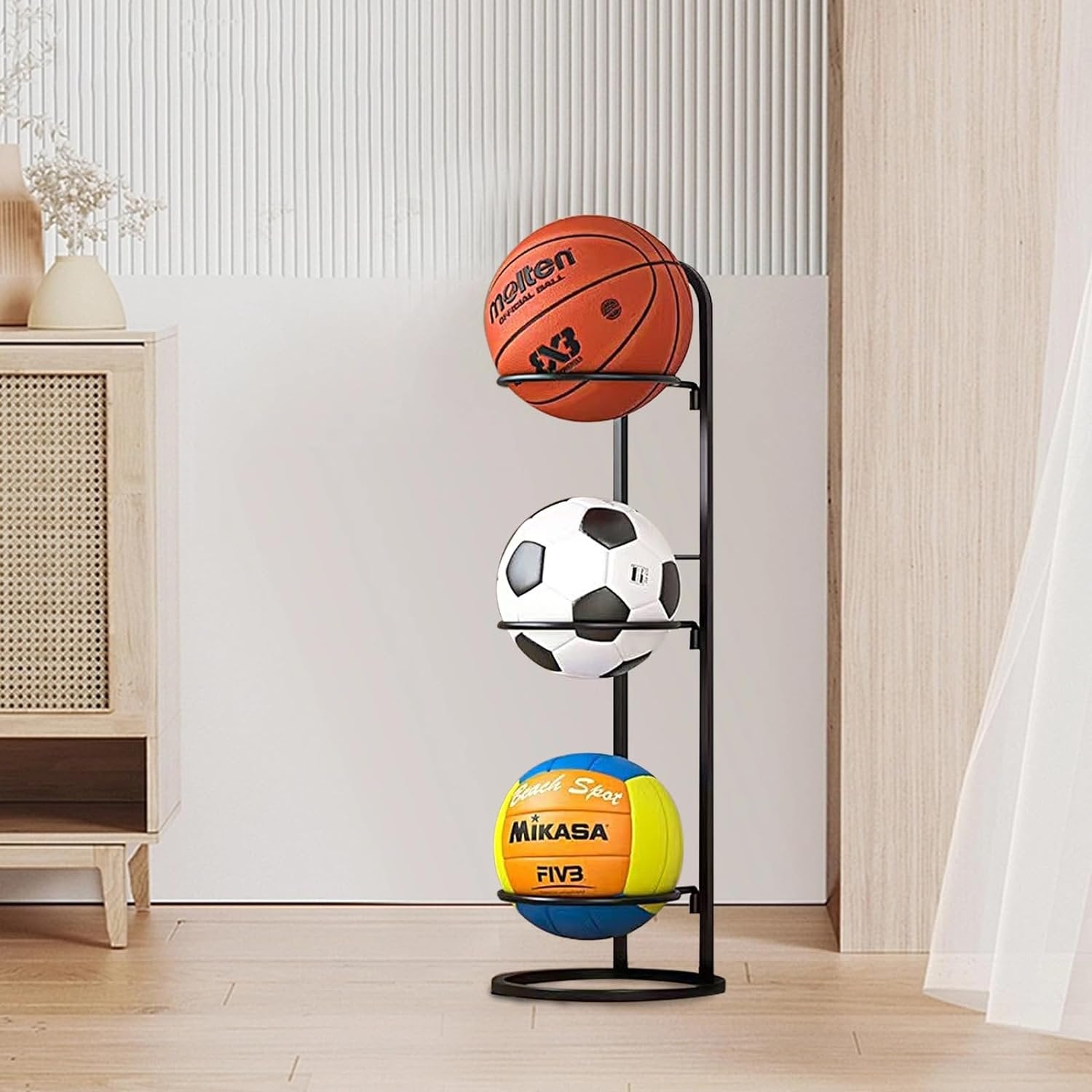 BowLift | Compact Storage Rack for Sports Balls and Accessories - BallRack Pro