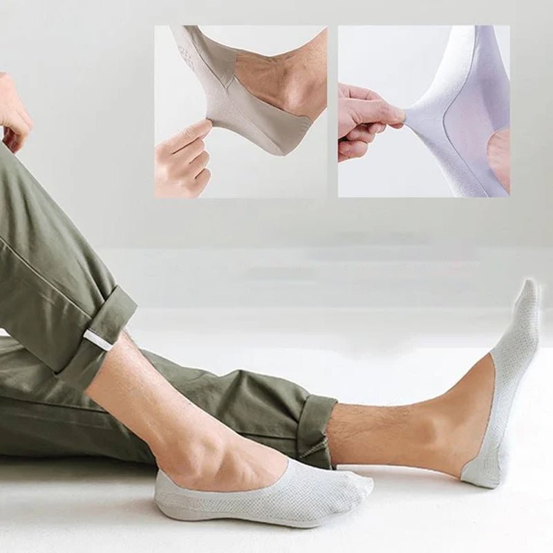 BowLift | COOLSTEP – Breathable Ice Silk Socks for All-Day Cooling Comfort