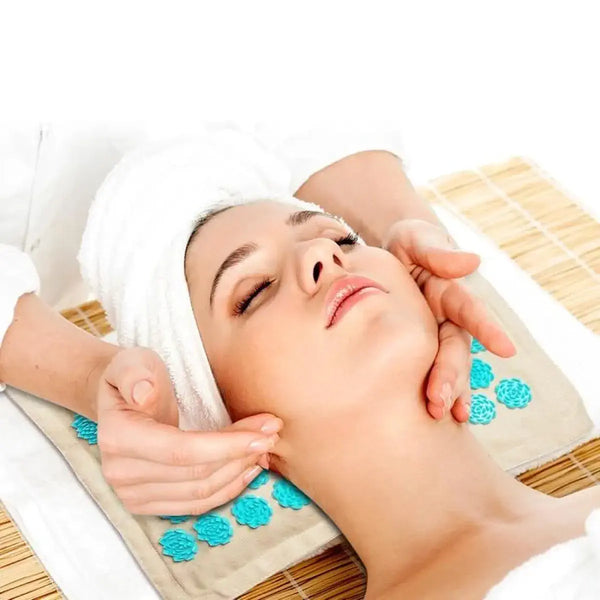 BowLift | Acupressure mat with Pillow and 5500 Pressure Points – The Florapress Relaxation Set