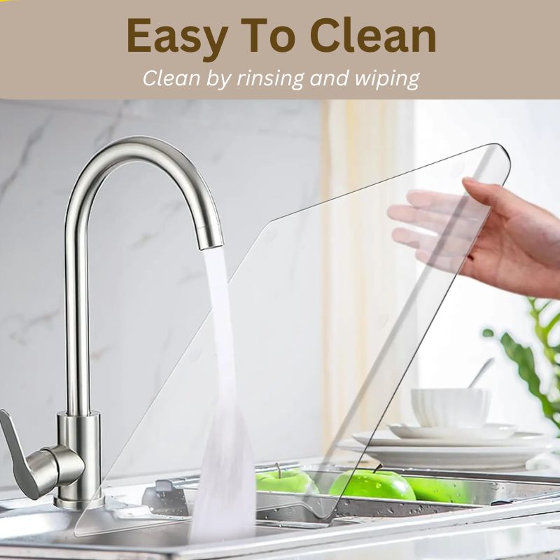 BowLift | Clear Cutting Board with Counter Lip | Transparent Acrylic Kitchen Board