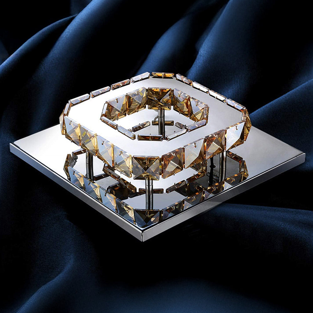 BowLift | Ceiling Light Crystal LED Modern Flush Fixture