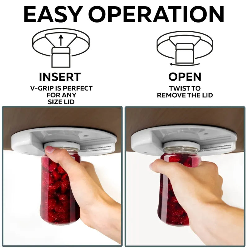 BowLift | Under the Cabinet Easy Jar Opener Tool