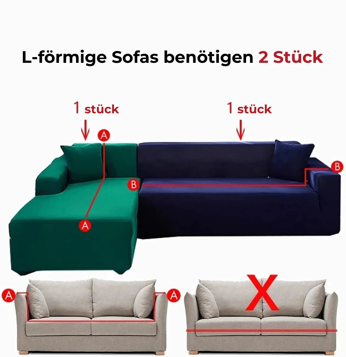 BowLift | SofaGuard™ | Elastic Velvet Sofa Cover that Saves You Money