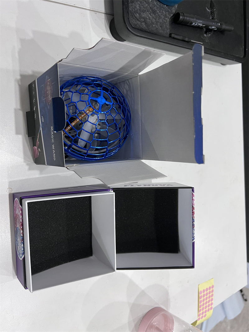 BowLift | Flynova Pro Flying Ball Spinner Toy Hand-controlled Drone Helicopter 360 Degree Rotating Mini UFO with Light Kids Gifts