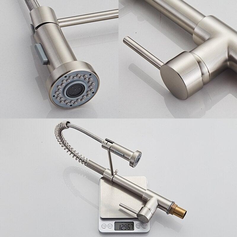 BowLift | Deck-mounted kitchen faucet