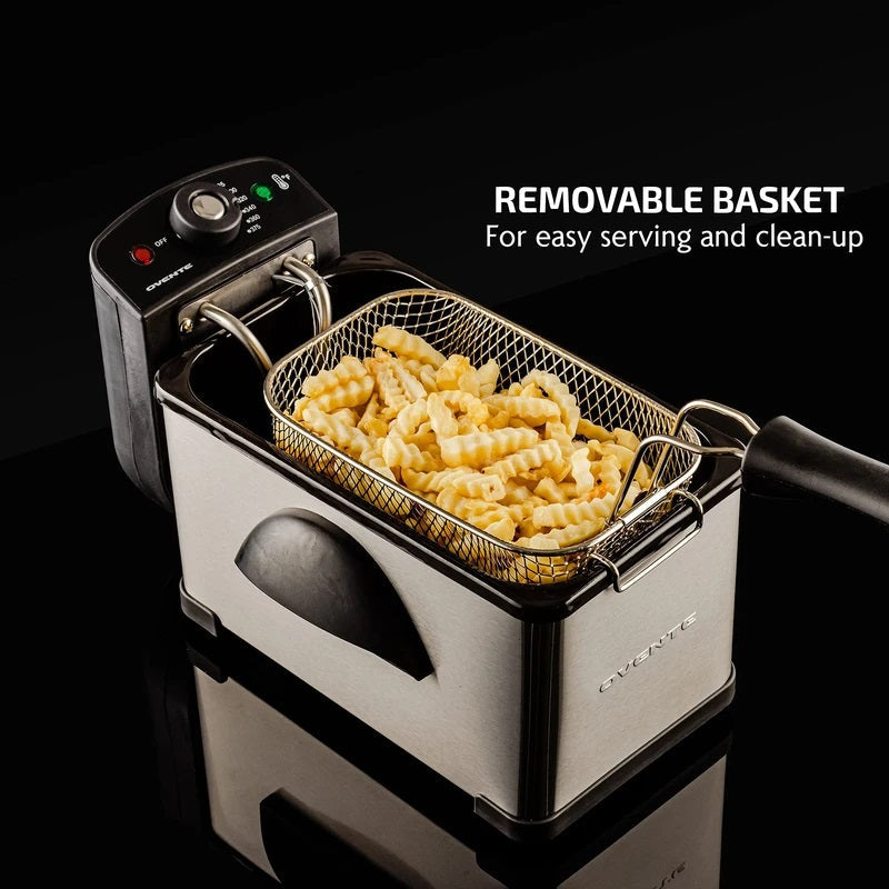 BowLift | 2L Electric Deep Fryer with Adjustable Temperature Control