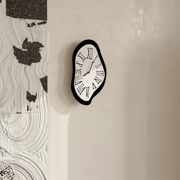 BowLift | AbstractTick - Surrealistic Roman Wall Clock