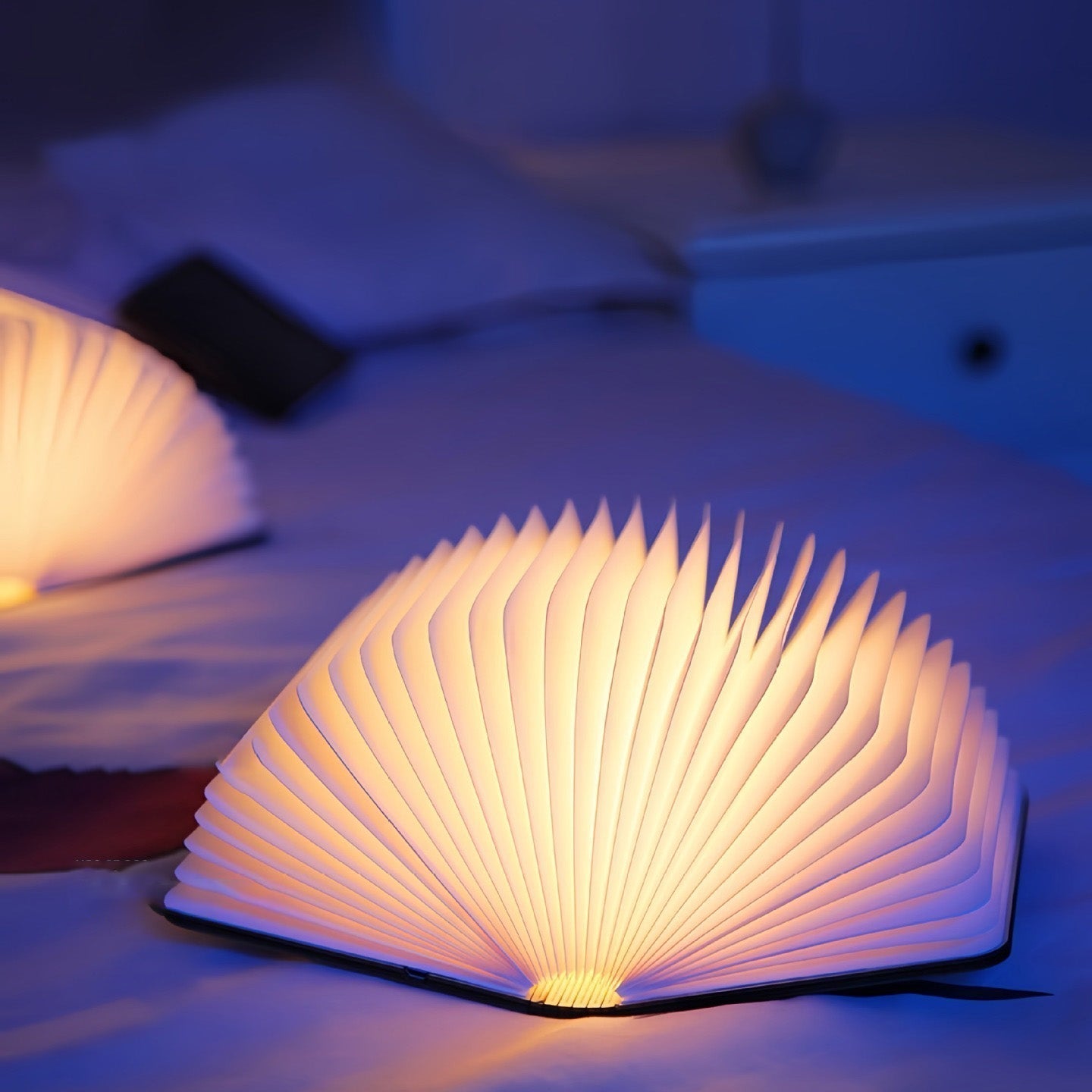 BowLift | 📖 Wooden Book Lamp - For Desk Study Gift Decoration Light