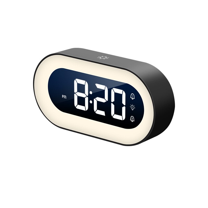 BowLift | Digital Alarm Clock with Nightlight – Lumino