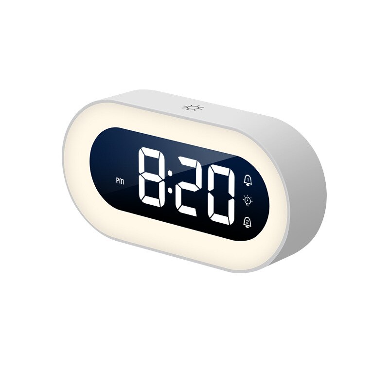 BowLift | Digital Alarm Clock with Nightlight – Lumino