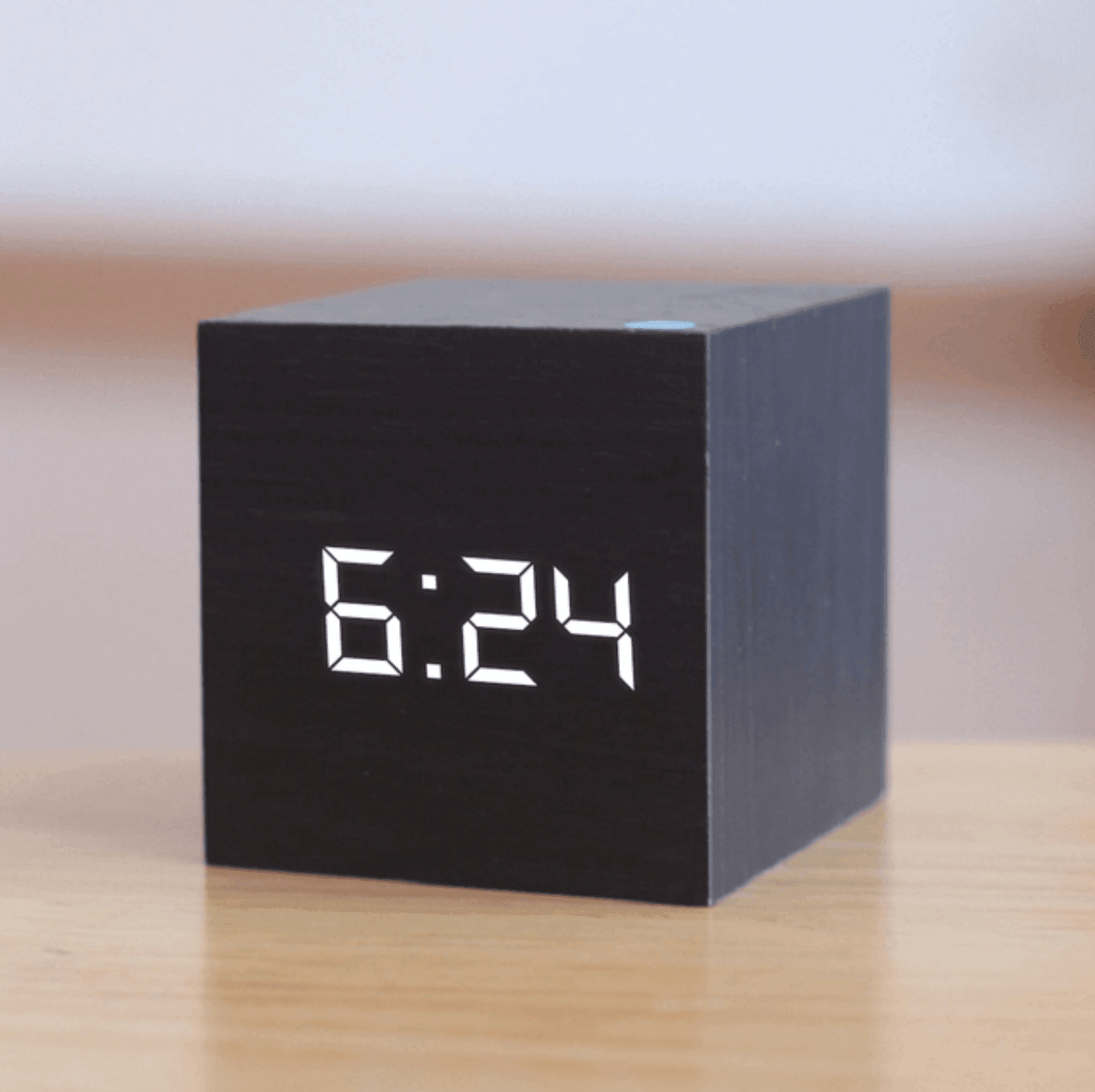 BowLift | Digital Wood LED Clock