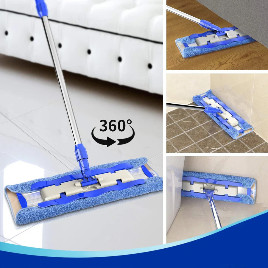 BowLift | Flat Mope with Reusable Washable Mop Cloths