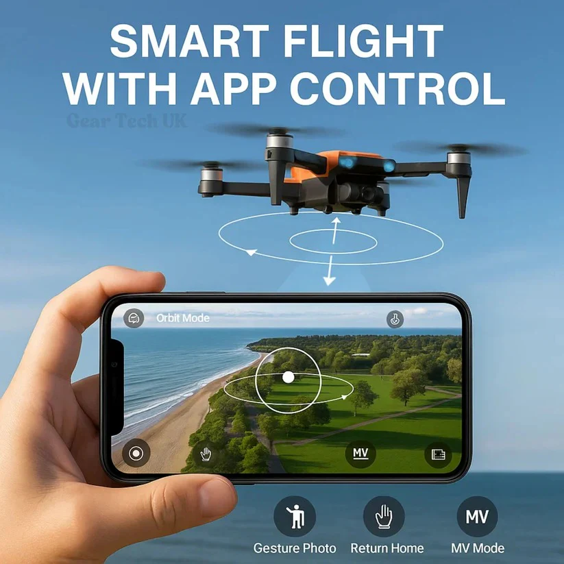 BowLift | 8K HD Pro Drone with Dual Camera, GPS, Brushless Motors