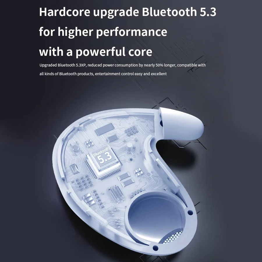 BowLift | Earbuds for Sleeping, Lightweight, Slim Design for Night-time Comfort