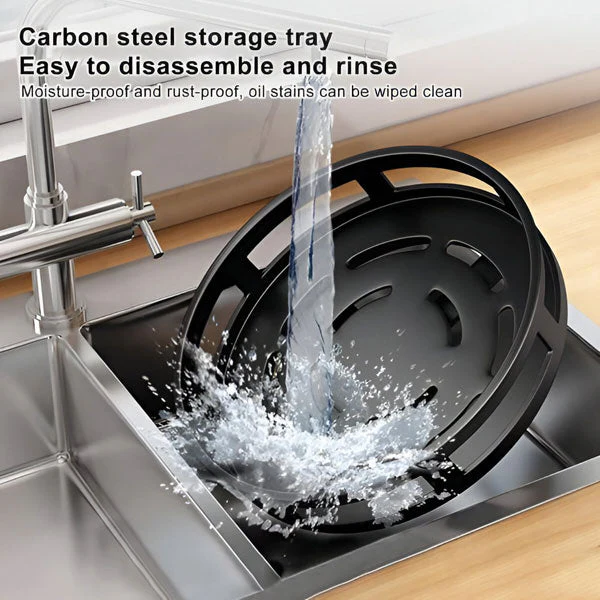 BowLift | 3 Tier Swivel Metal Organizer