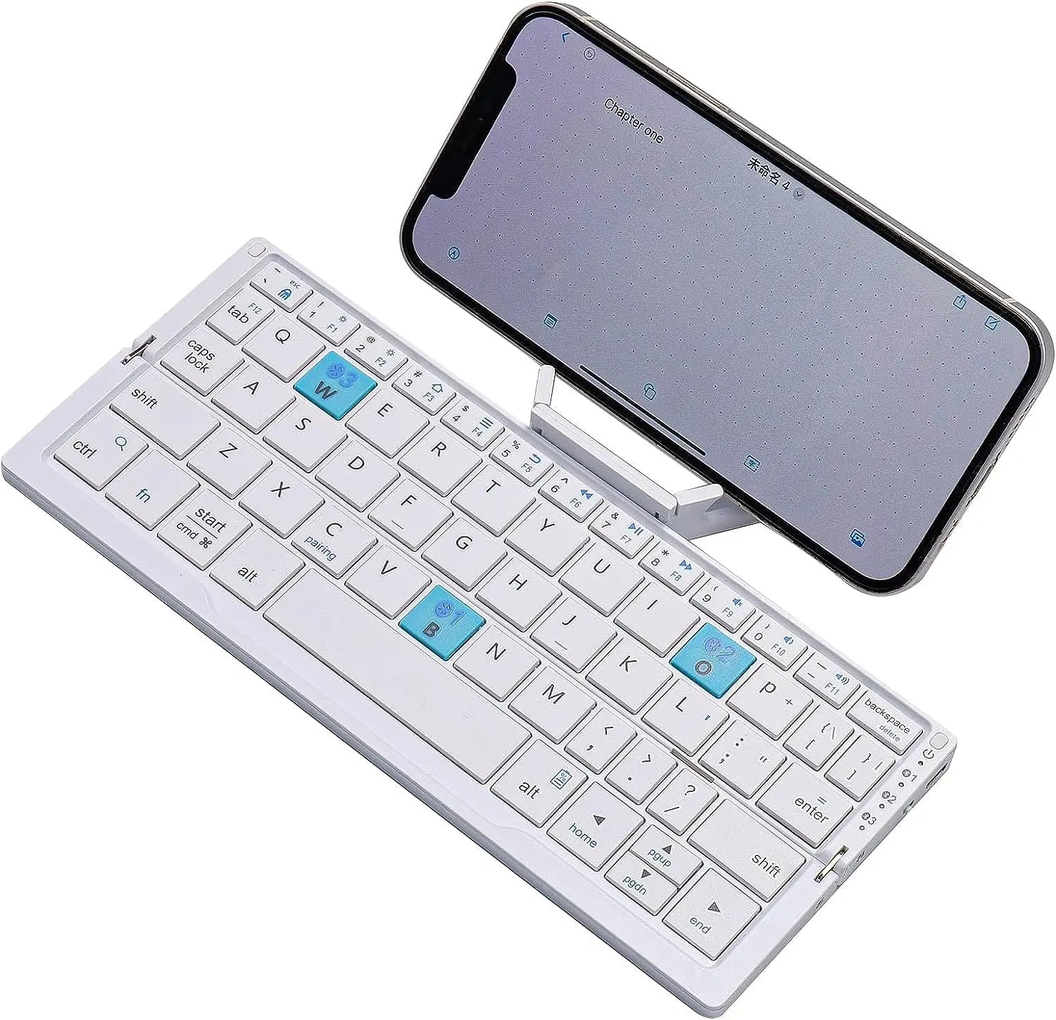 BowLift | Foldable Bluetooth Keyboard with Magnetic Stand for Tablets