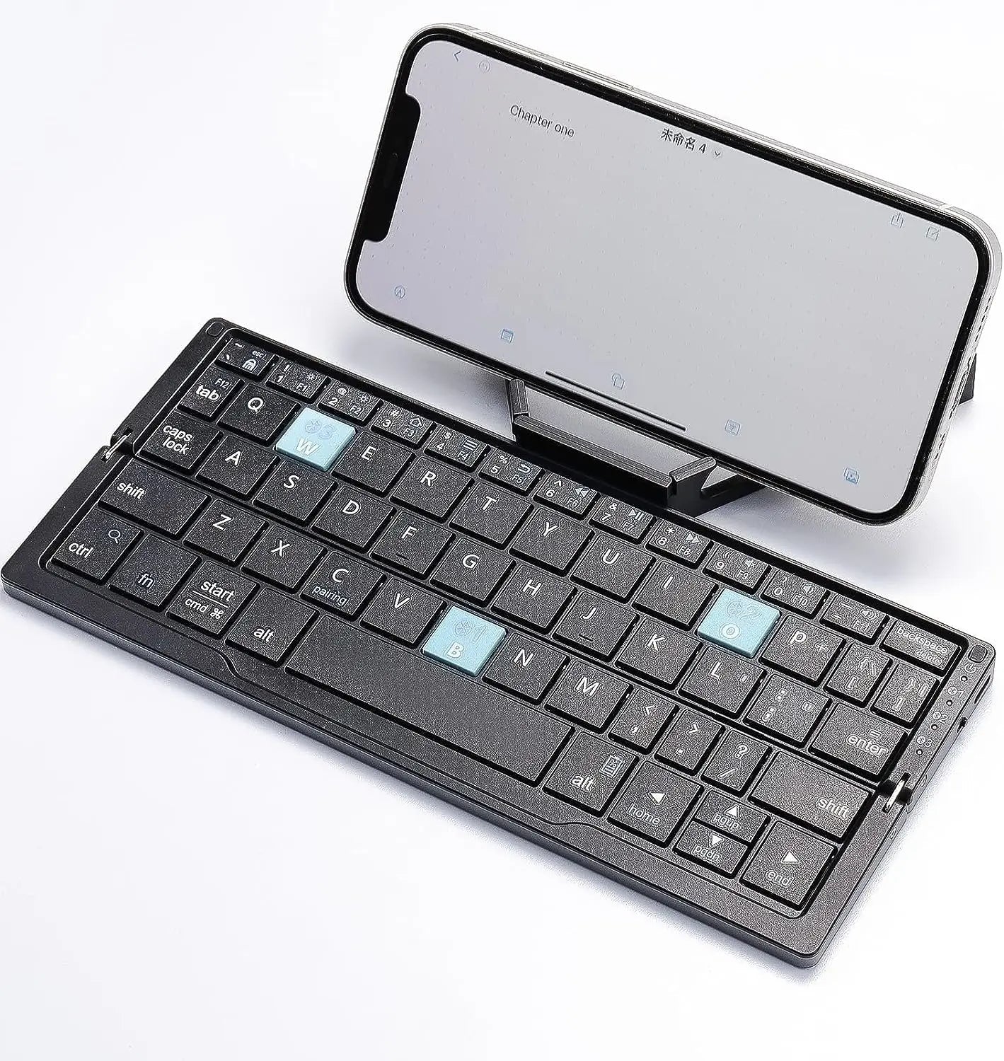 BowLift | Foldable Bluetooth Keyboard with Magnetic Stand for Tablets