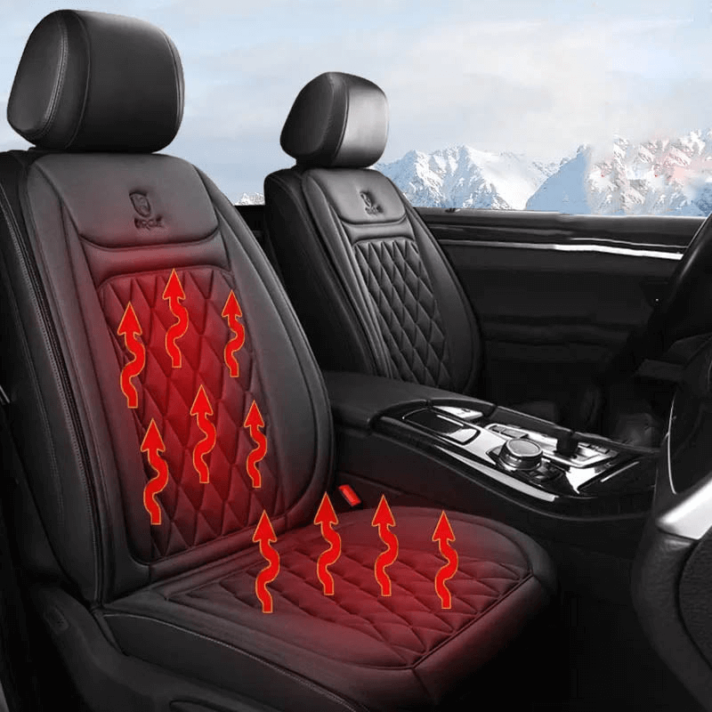 BowLift | Heated Car Seat Cover | Adjustable Temperature Control 30℃-65℃ for Cars, Trucks & Home Use