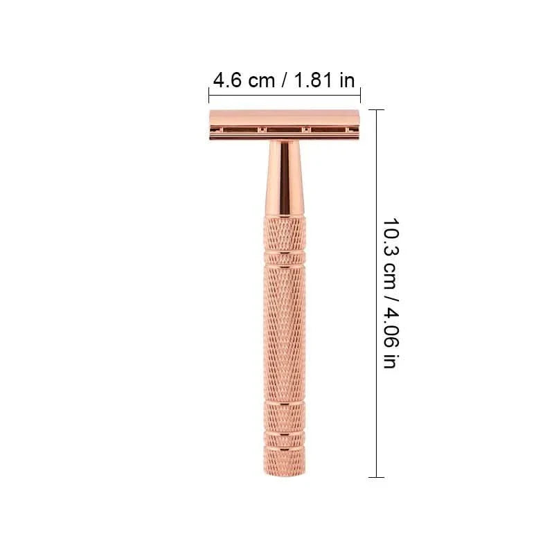 BowLift | 5-blade luxury razor in rose gold, silver, black & grey