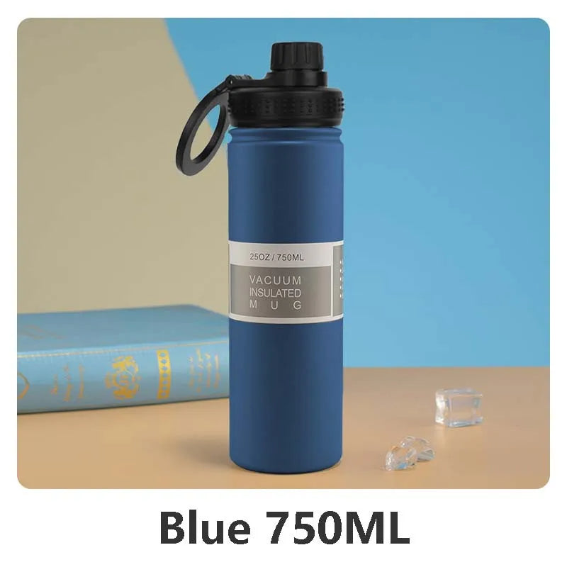 BowLift | Insulated Stainless Steel Water Bottle with Phone Holder – 750ml