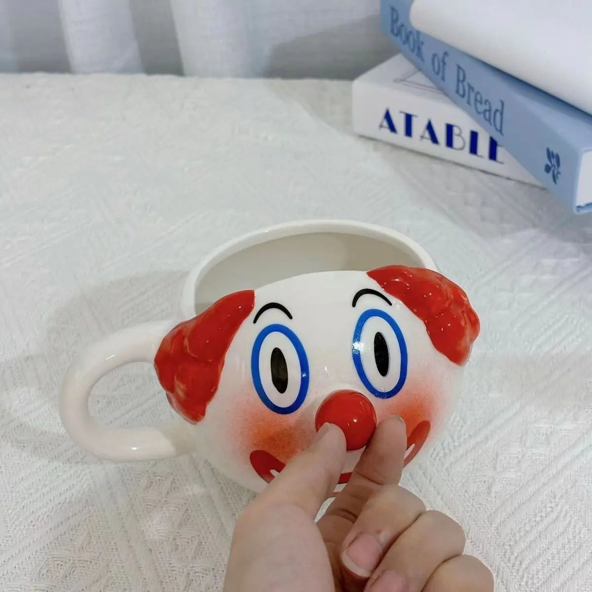 BowLift | Creepy Clown Ceramic Coffee Mug