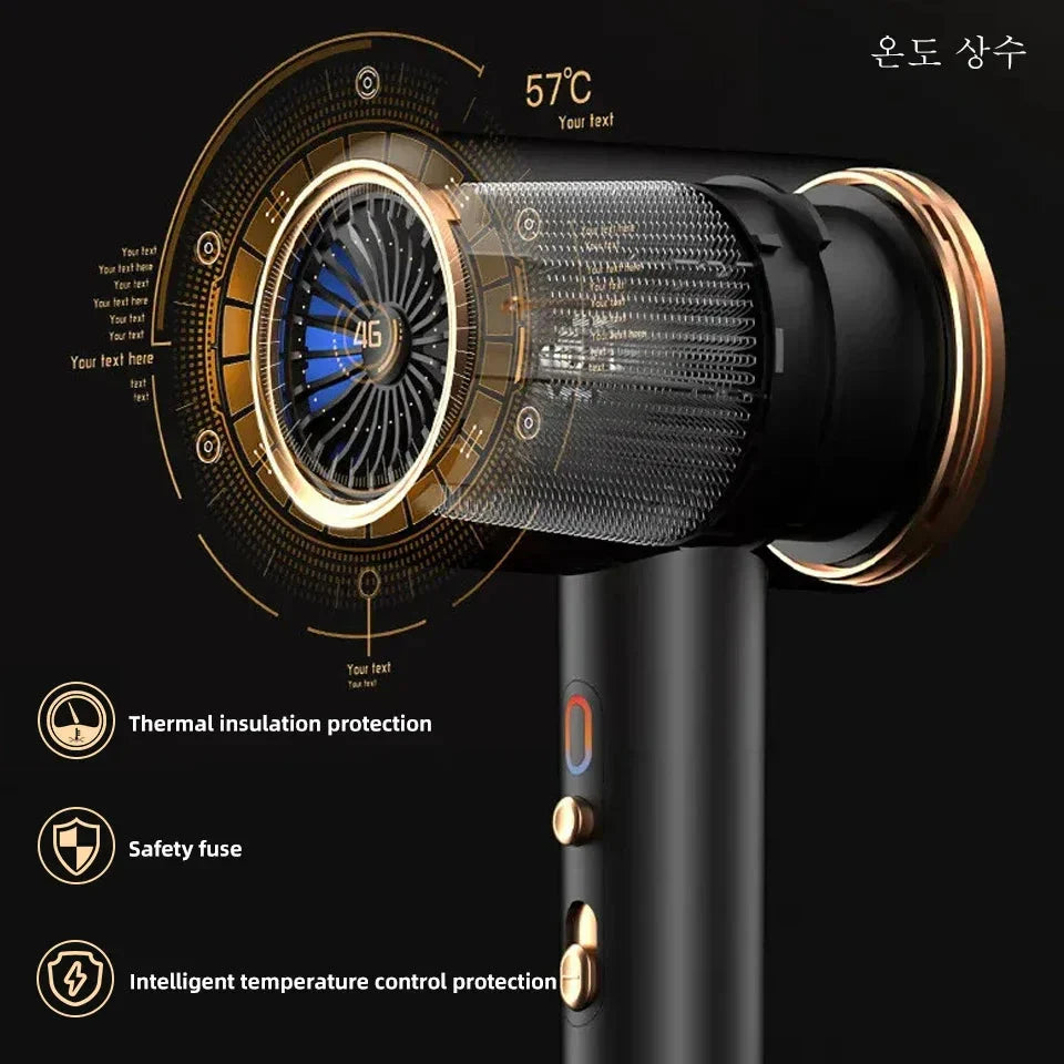 BowLift | High-performance hair dryer 2400W with cold and warm air function - Ion technology