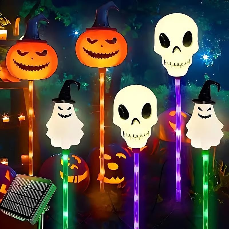 BowLift | 6 in 1 Halloween Solar Garden Lights