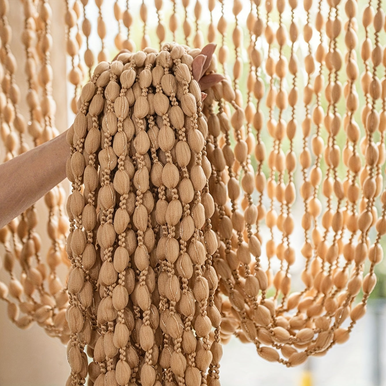 BowLift | BohoDream Bed Canopy with Beads for Bedroom or Play Corner