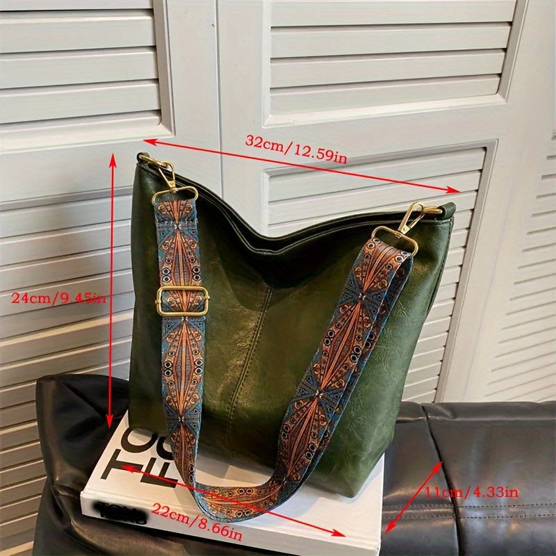 BowLift | CityPure PU Messengerbag – White Urban Shoulder Bag with Zipper