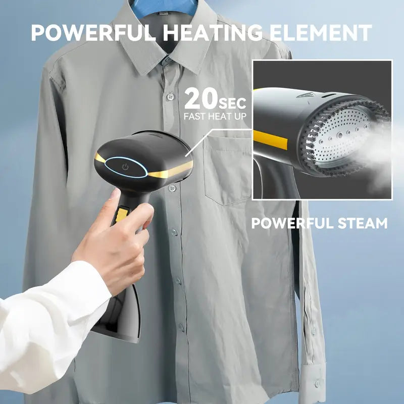 BowLift | Portable 1100W Steam Iron with 300ml Water Tank & Quick Heat-Up