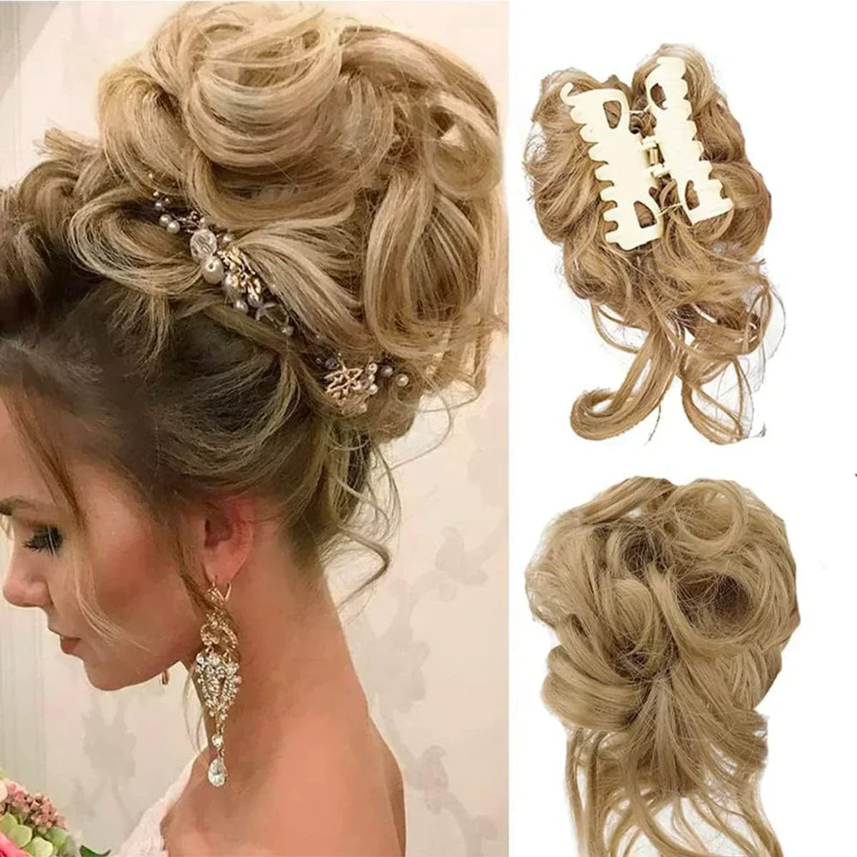BowLift | CurlyBun: Instant Curled Bun Hair Clip