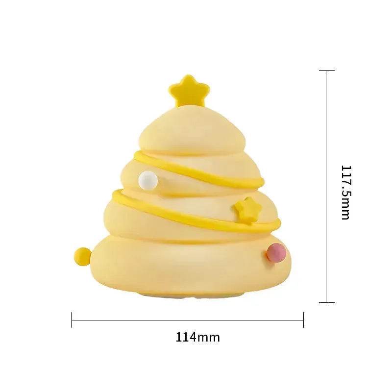 BowLift | Silicone Christmas Tree Night Lights USB Rechargeable Cute Cartoon Kid Birthday Gifts