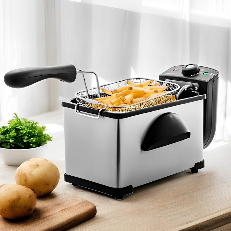 BowLift | 2L Electric Deep Fryer with Adjustable Temperature Control
