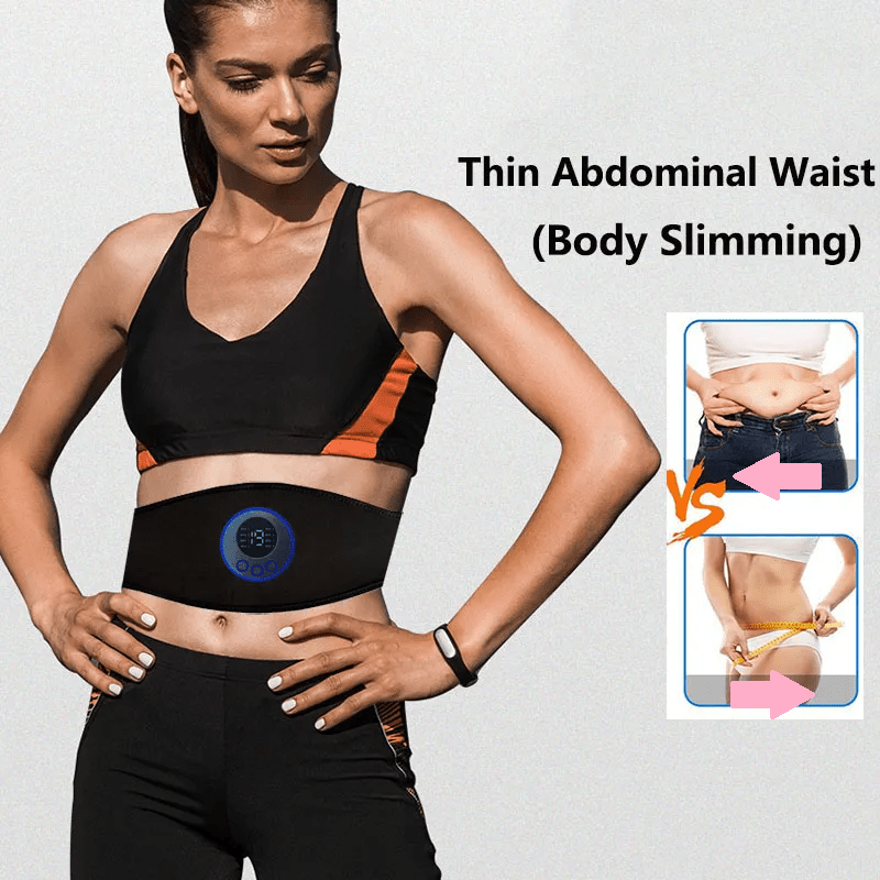 BowLift | EMS Abs Trainer – 19-Level Abdominal Muscle Stimulator for Core Strengthening