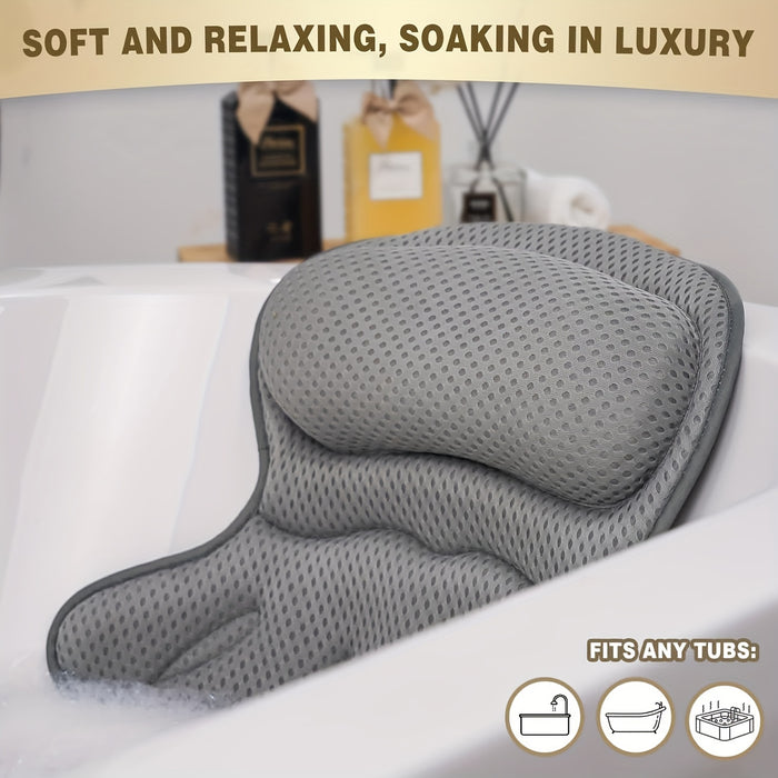 BowLift | Bath Pillow Ergonomic Mesh Spa Cushion