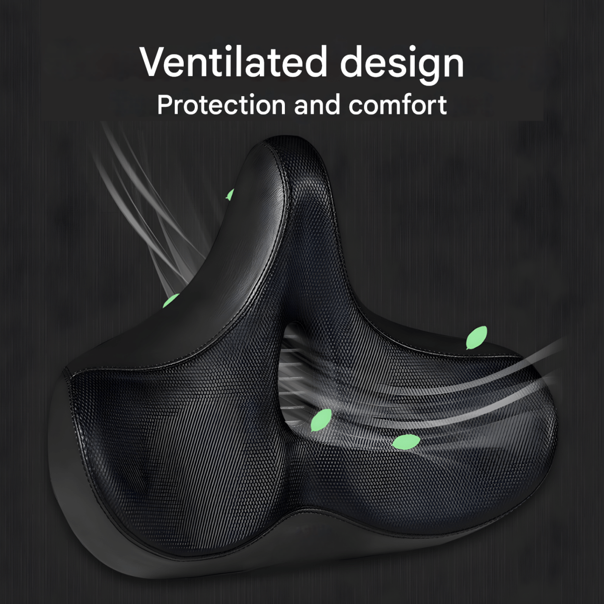 BowLift | Ergorid Thron Bicycle Saddle – Ergonomic, Weatherproof Comfort for Men & Women