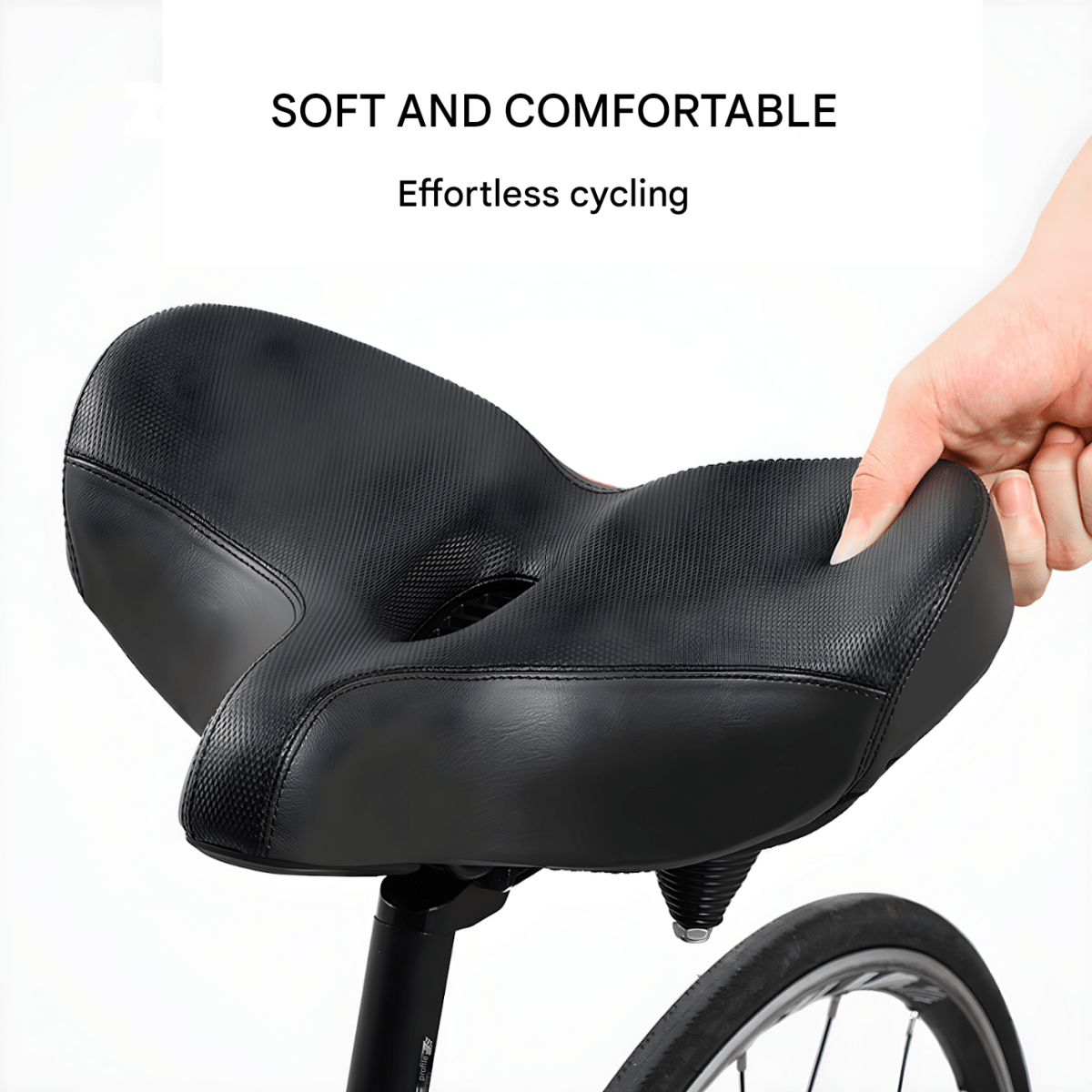 BowLift | Ergorid Thron Bicycle Saddle – Ergonomic, Weatherproof Comfort for Men & Women