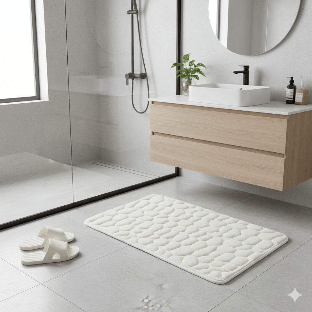 BowLift | ETERNASTEP MAT – Ultra-Soft, Fast-Drying Bath Mat for Comfort & Safety