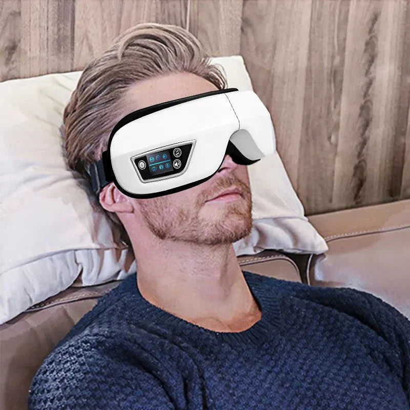 BowLift | Eyeglow Smart 6D – Eye Massager with Heat, Vibration & Bluetooth for Screen-Weary Eyes