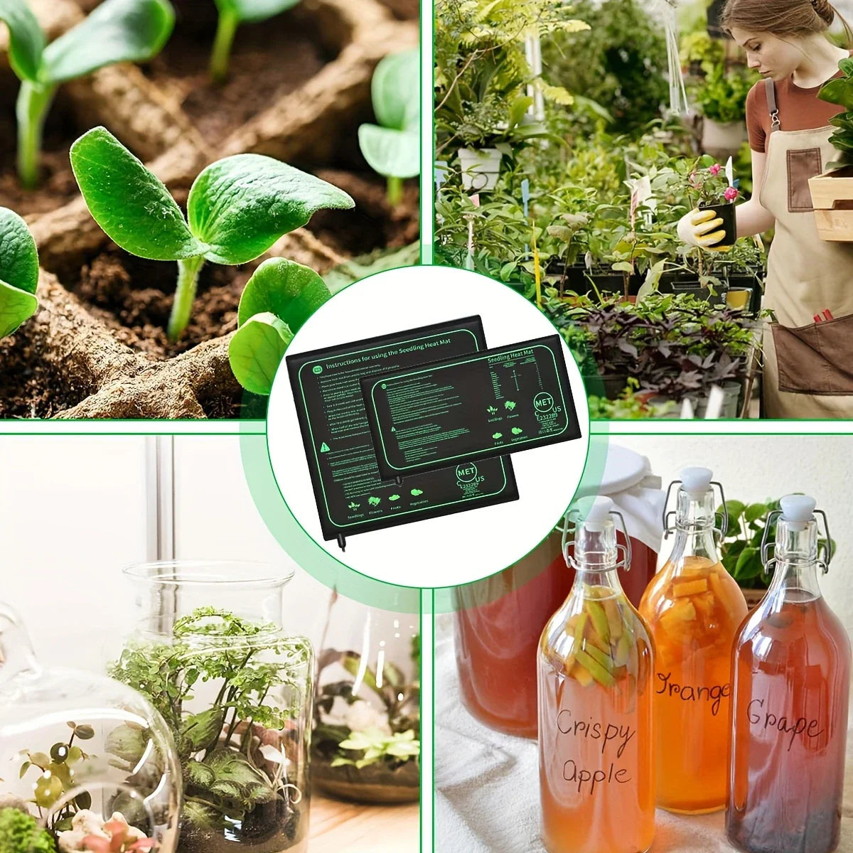 BowLift | Heating mat for seedlings – Temperature control for faster germination and growth