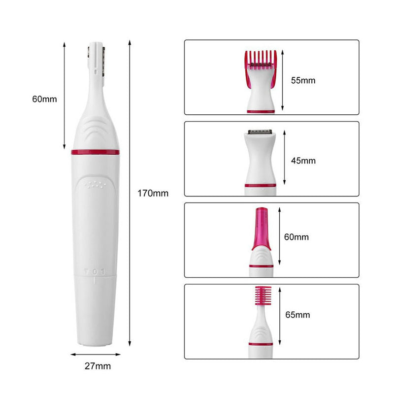 BowLift | 5 In 1 Women Hair Removal Shaver
