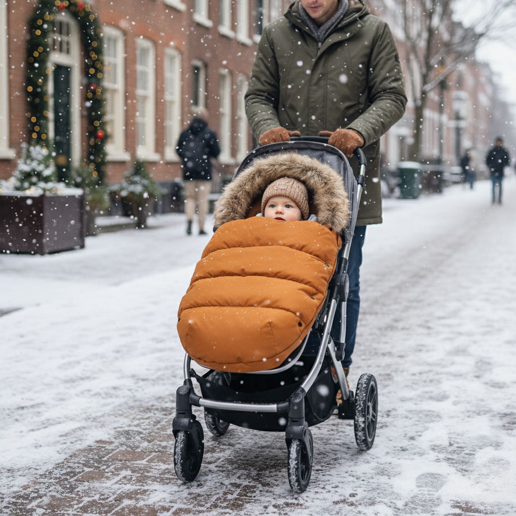 BowLift | Cozy Winter Stroller Footmuff for Babies 0 to 24 Months