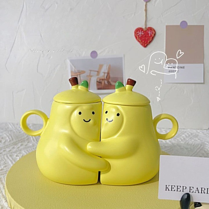 BowLift | Cuddly Pear Ceramic Duo Cup