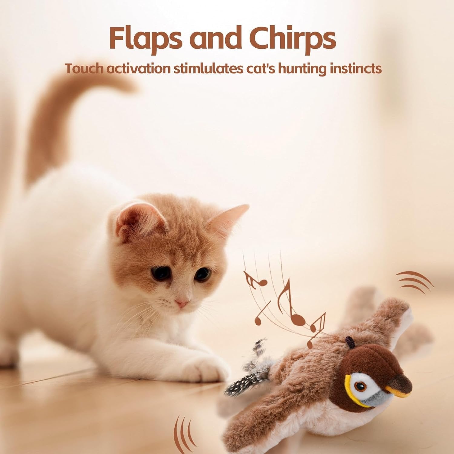 BowLift | ChirpBuddy – Interactive Bird Toy for Cats