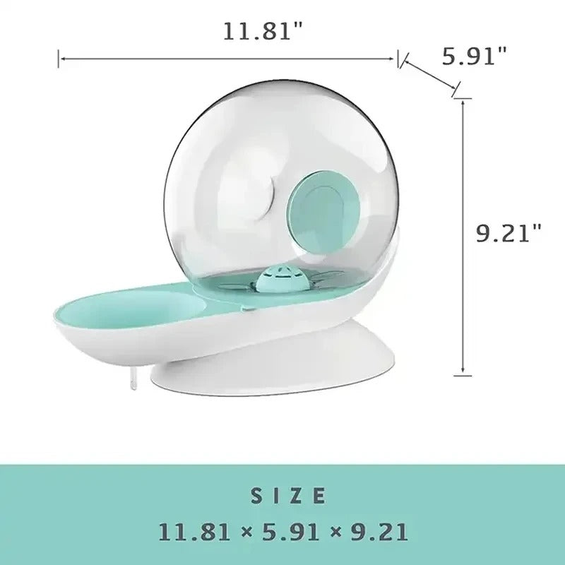 BowLift | AquaPoes Fountain – Automatic Drinking Fountain for Cats and Dogs with Stainless Steel Reservoir